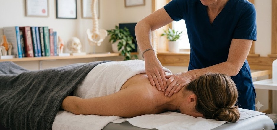 Preguntas frecuentes sobre osteopatía - sesión de tratamiento en consulta